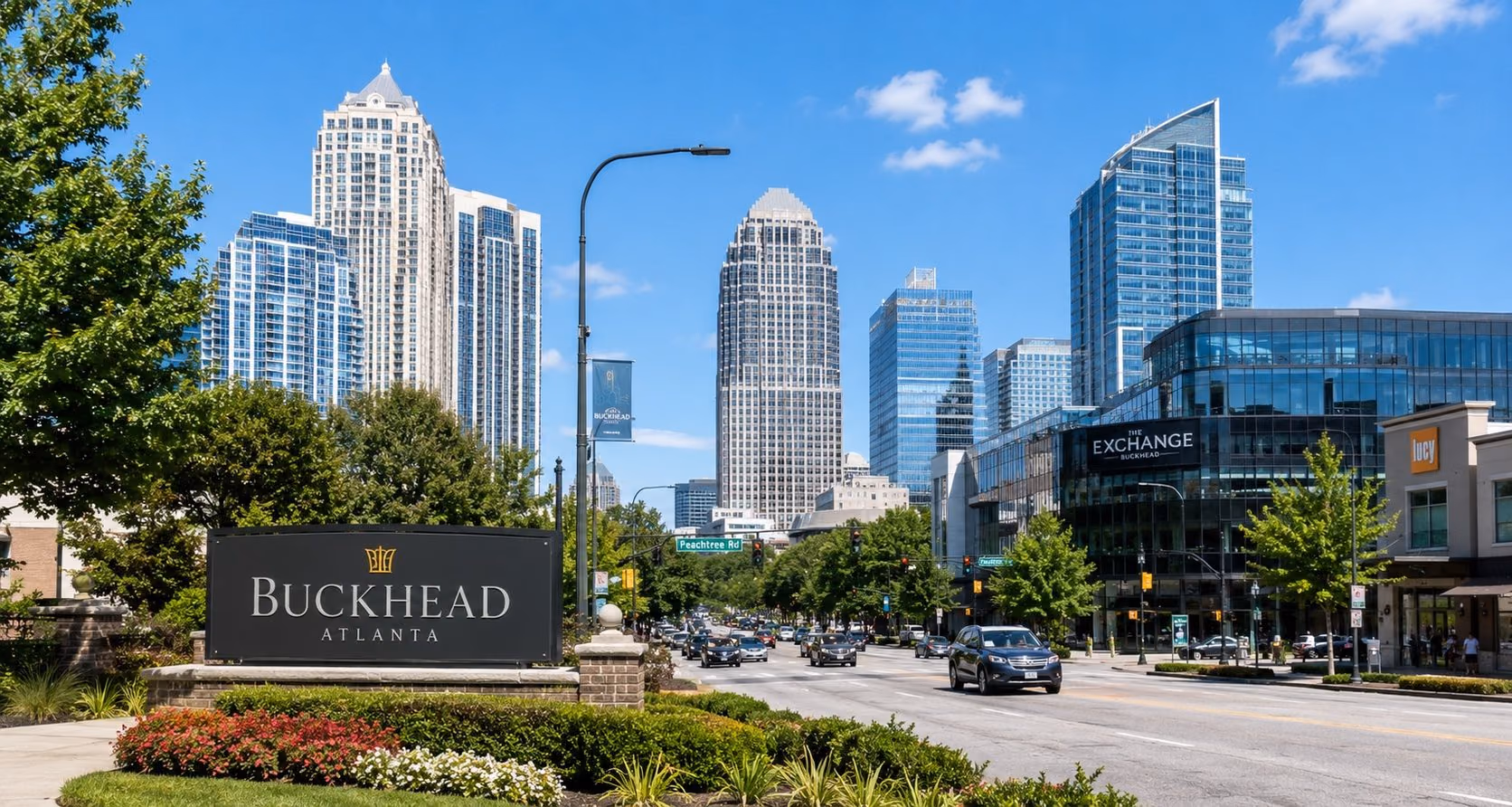 Buckhead, in-town Atlanta